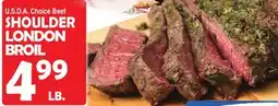 Bravo Supermarkets SHOULDER LONDON BROIL offer