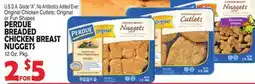Bravo Supermarkets PERDUE BREADED CHICKEN BREAST offer