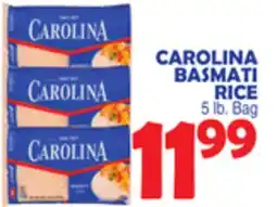 Bravo Supermarkets CAROLINA BASMATI RICE offer