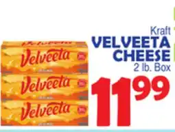 Bravo Supermarkets Kraft VELVEETA CHEESE offer