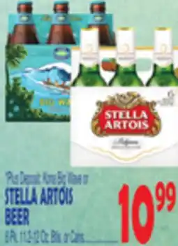 Bravo Supermarkets STELLA ARTOIS BEER offer