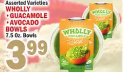 Bravo Supermarkets WHOLLY GUACAMOLE AVOCADO BOWLS offer