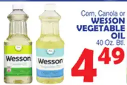 Bravo Supermarkets WESSON VEGETABLE OIL offer