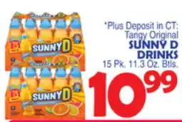 Bravo Supermarkets SUNNY D DRINKS offer
