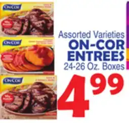 Bravo Supermarkets ON-COR ENTREES offer