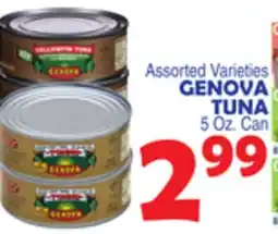 Bravo Supermarkets GENOVA TUNA offer