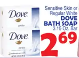 Bravo Supermarkets DOVE BATH SOAP offer