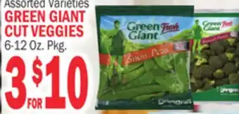 Bravo Supermarkets GREEN GIANT CUT VEGGIES offer