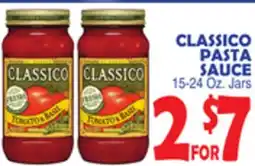 Bravo Supermarkets CLASSICO PASTA SAUCE offer