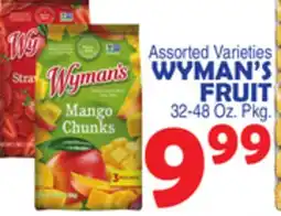 Bravo Supermarkets WYMAN'S FRUIT offer