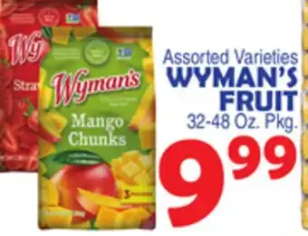 Bravo Supermarkets WYMAN'S FRUIT offer
