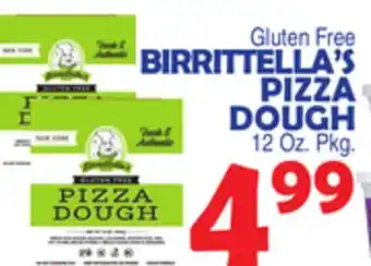 Bravo Supermarkets BIRRITTELLA'S PIZZA DOUGH offer