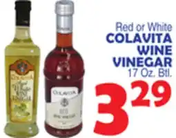 Bravo Supermarkets COLAVITA WINE VINEGAR offer