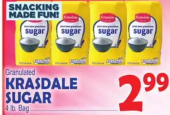 Bravo Supermarkets KRASDALE SUGAR offer