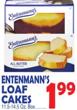 Bravo Supermarkets ENTENMANN'S LOAF CAKES offer