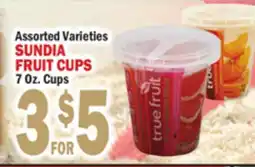 Bravo Supermarkets SUNDIA FRUIT CUPS offer