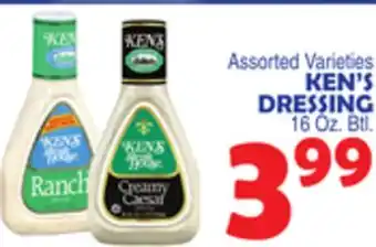 Bravo Supermarkets KEN'S DRESSING offer