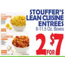 Bravo Supermarkets STOUFFER'S LEAN CUISINE ENTREES offer