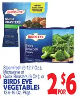 Bravo Supermarkets BIRDS EYE VEGETABLES, 12.6-16 Oz. Pkgs offer