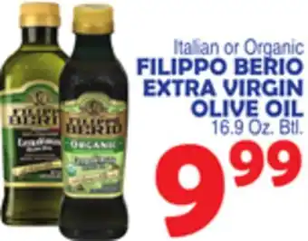 Bravo Supermarkets FILIPPO BERIO EXTRA VIRGIN OLIVE OIL offer