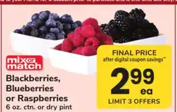 ACME Blackberries, Blueberries or Raspberries offer