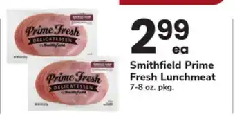 ACME Smithfield Prime Fresh Lunchmeat offer