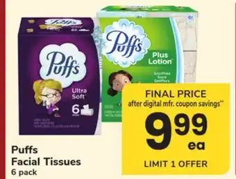 ACME Puffs Facial Tissues offer