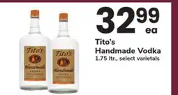 ACME Tito's Handmade Vodka offer