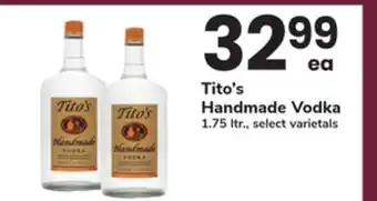 ACME Tito's Handmade Vodka offer
