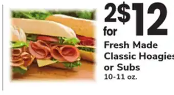 ACME Fresh Made Classic Hoagies or Subs offer
