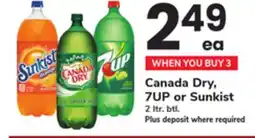 ACME Canada Dry, 7UP or Sunkist offer
