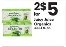 ACME Juicy Juice Organics offer