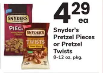 ACME Snyder's Pretzel Pieces or Pretzel Twists offer