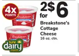 ACME Breakstone's Cottage Cheese offer
