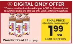 ACME Wonder Bread offer