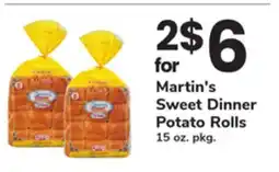 ACME Martin's Sweet Dinner Potato Rolls offer