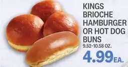 Kings Food Markets KINGS BRIOCHE HAMBURGER OR HOT DOG BUNS offer