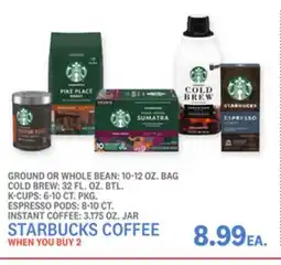 Kings Food Markets STARBUCKS COFFEE offer