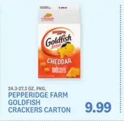 Kings Food Markets PEPPERIDGE FARM GOLDFISH CRACKERS CARTON offer