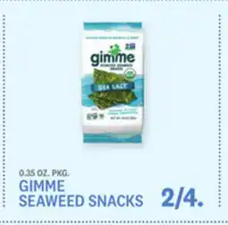 Kings Food Markets GIMME SEAWEED SNACKS offer