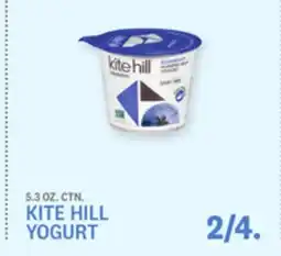 Kings Food Markets KITE HILL YOGURT offer