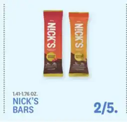 Kings Food Markets NICK'S BARS offer