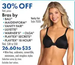 Boscov's Bras offer