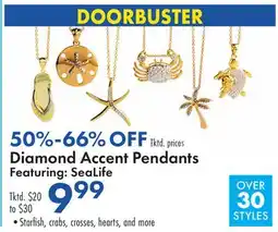 Boscov's Diamond Accent Pendants offer