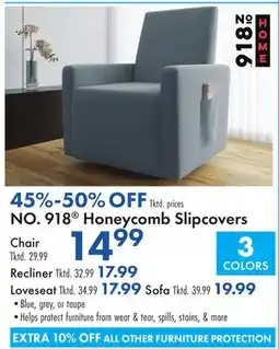 Boscov's NO. 918 Honeycomb Slipcovers offer