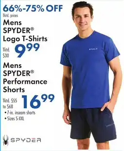 Boscov's Mens SPYDER Logo T-Shirts offer