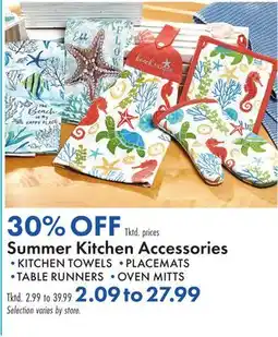 Boscov's Summer Kitchen Accessories offer