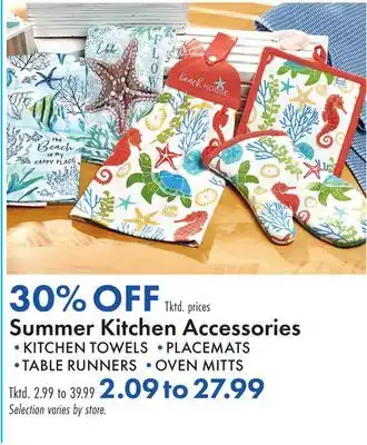 Boscov's Summer Kitchen Accessories offer
