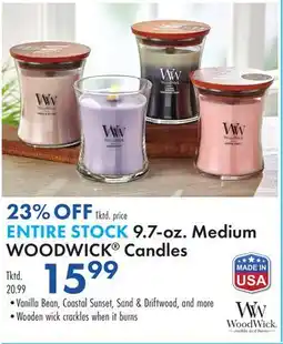 Boscov's ENTIRE STOCK 9.7-oz. Medium WOODWICK Candles offer