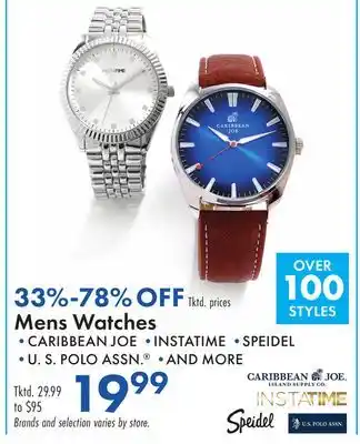 Boscov's Mens Watches offer